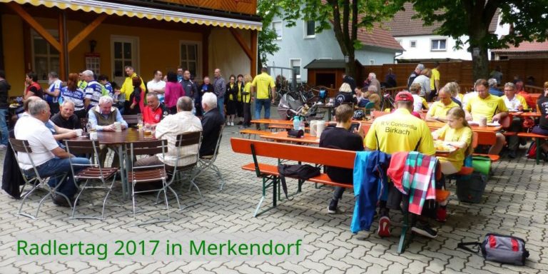 Gut besuchter Radlertag in Merkendorf