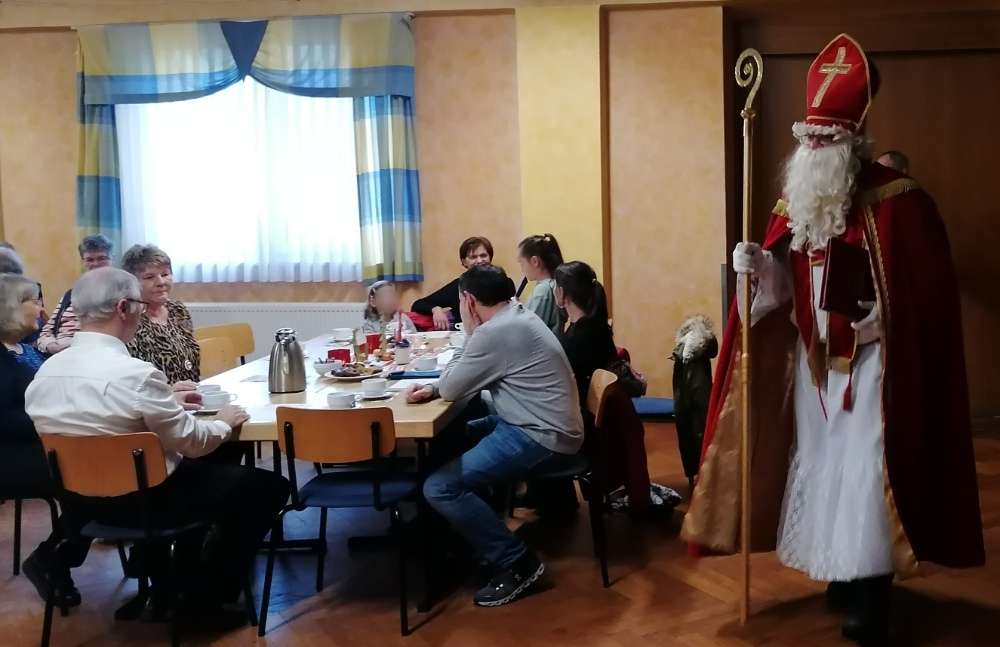 Nikolausbesuch und Ehrungen